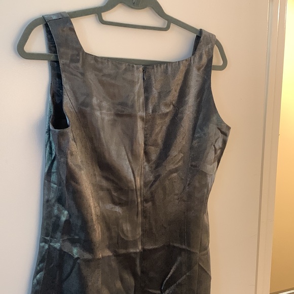 💗Vintage Rina Rossi metallic silver dress - Picture 4 of 5